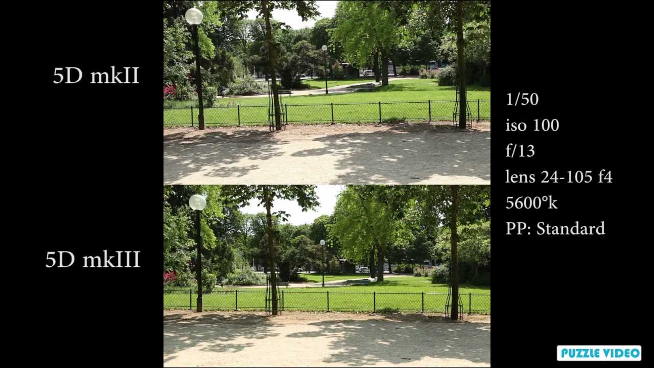 comparatif 5D3 - 5D2