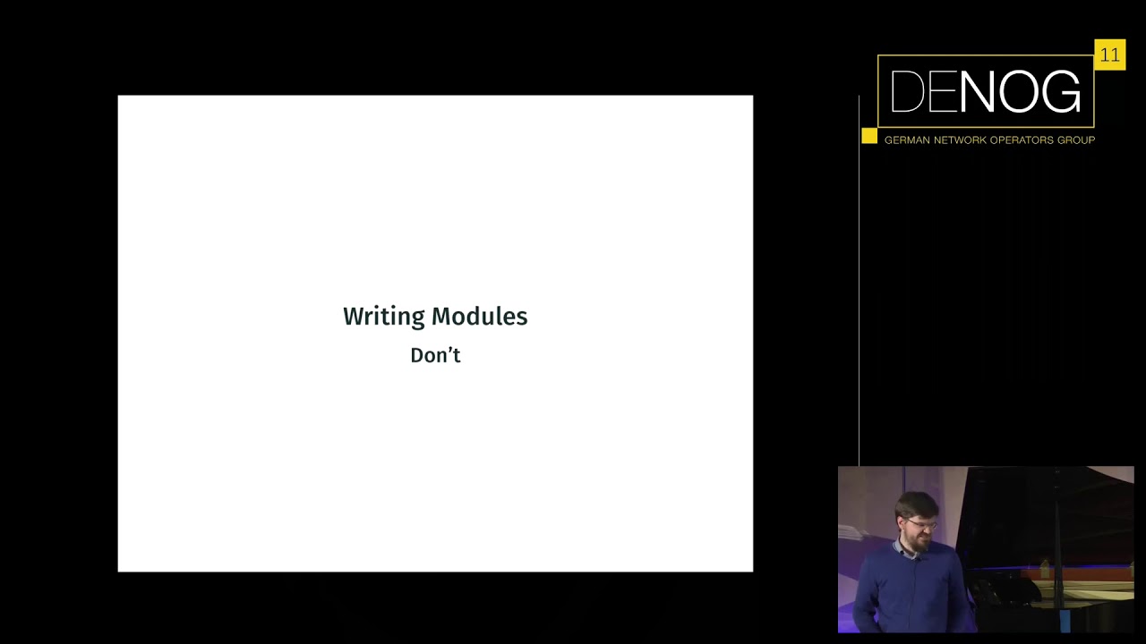 Writing Ansible Modules