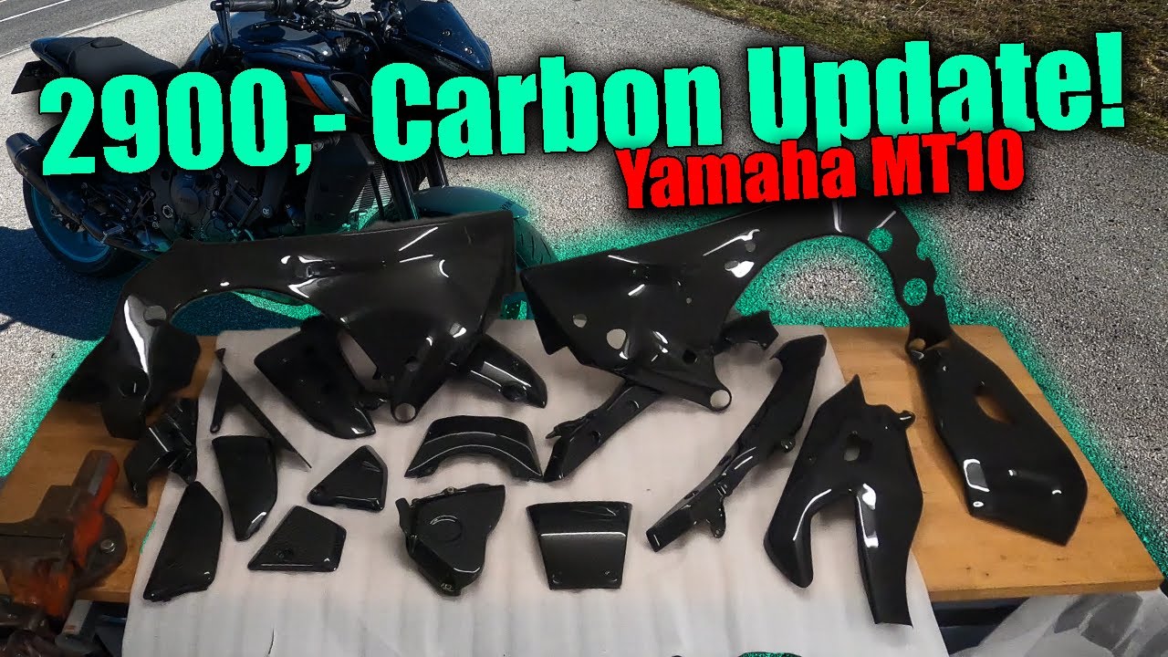 MEGA CARBON Update für die Yamaha MT10 😍 #unboxing