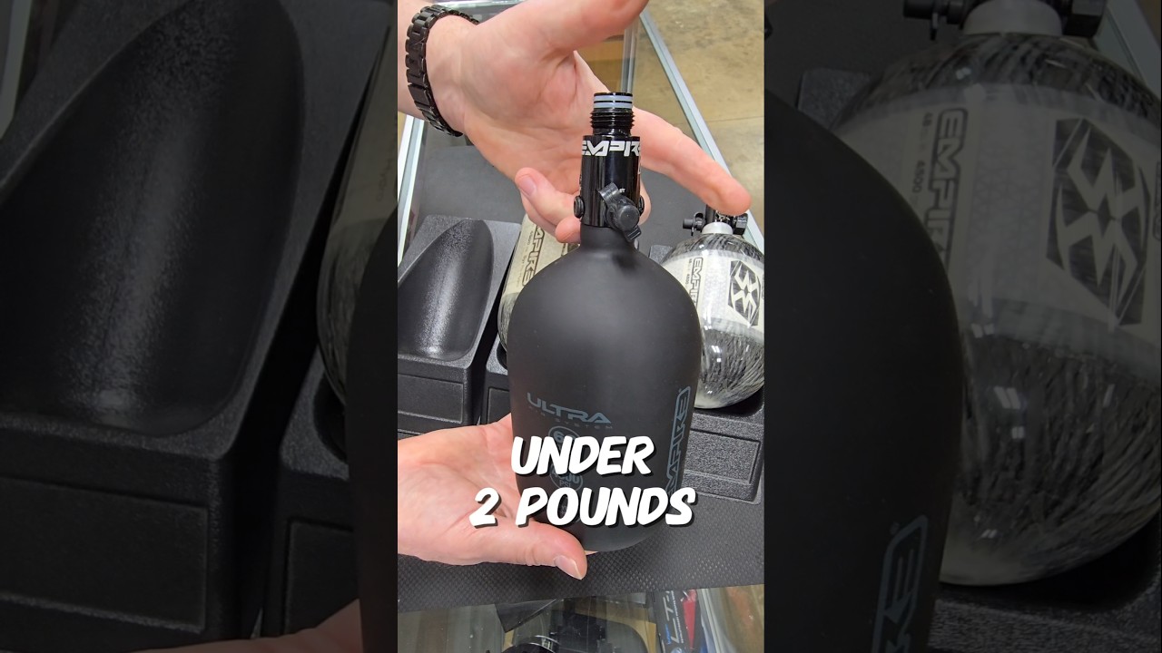 Empire Paintball Ultra Carbon and Standard Air Tanks in 48ci and 68ci 4500psi