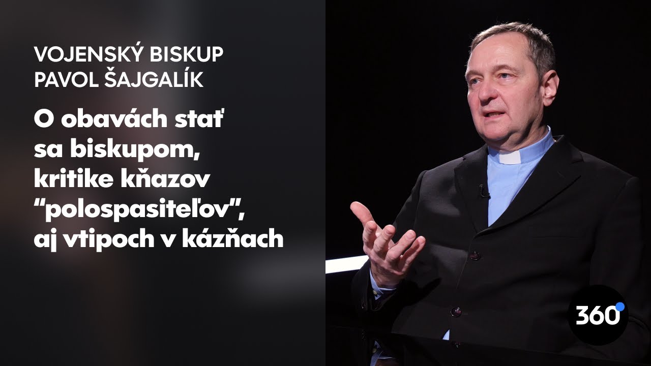 Vojenský biskup Šajgalík: “Ľudia nám vyčítajú, že mlčíme. Ako súvisí cesta do Moskvy s evanjeliom?