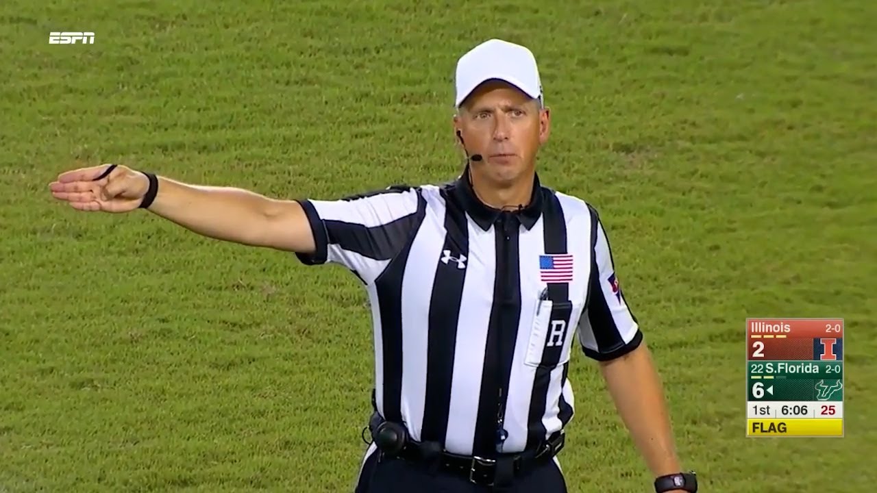The Most Penalties Ever in a College Football Half