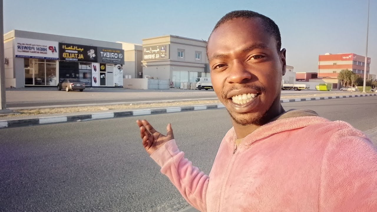 Arranging my future on a having beautiful view, in Dubai industrial areas // young adventure 