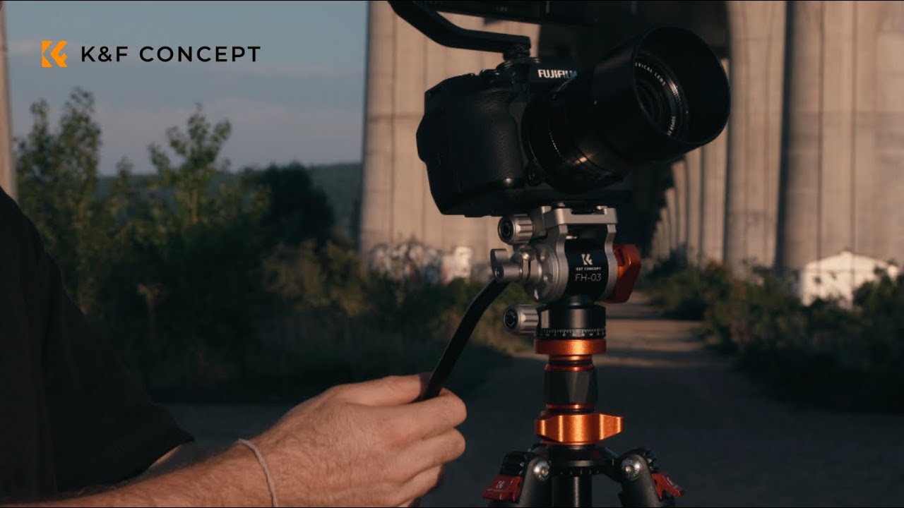 CAMERA VIDEO TRIPOD | K&F CONCEPT K234A7 Aluminum Alloy Monopod TripOD with 360&ordm; Head