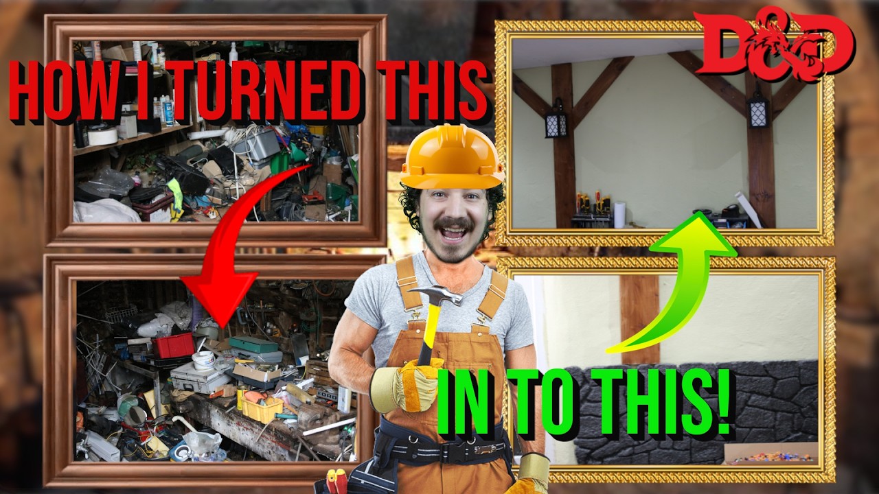 I Built A DnD Themed Room!