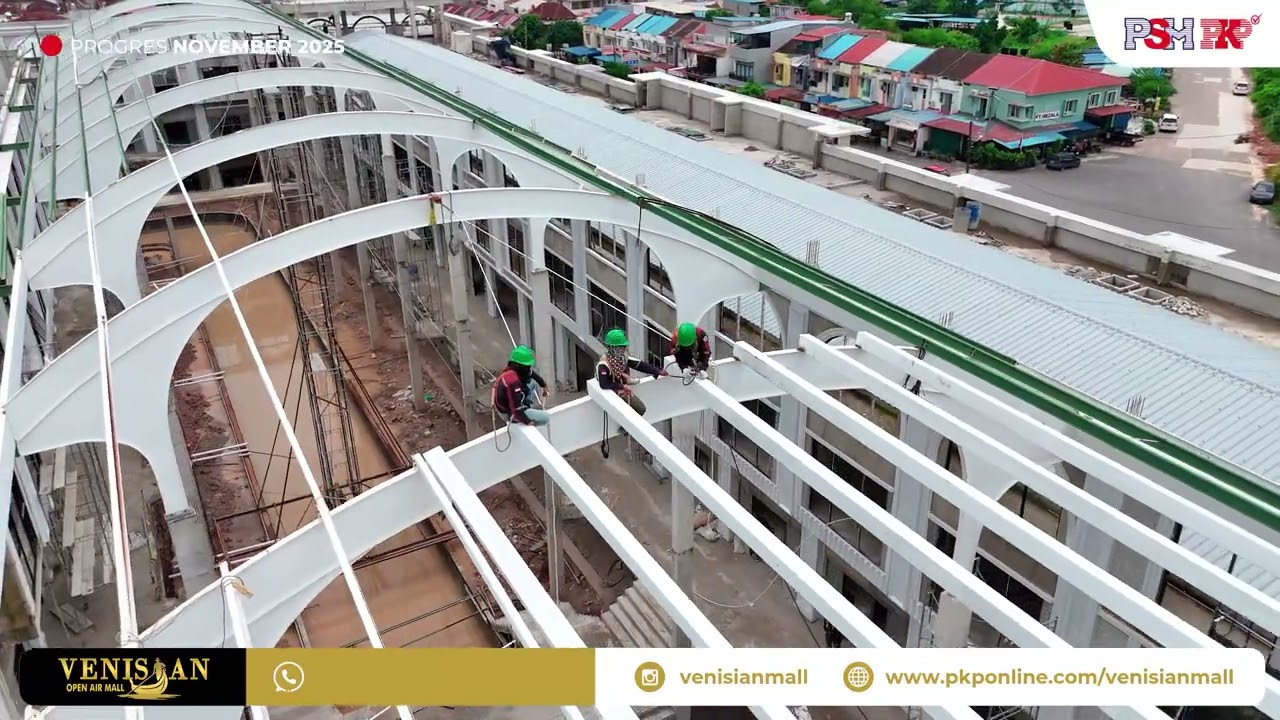 Progress Terbaru Venisian mall November 2025 Batam