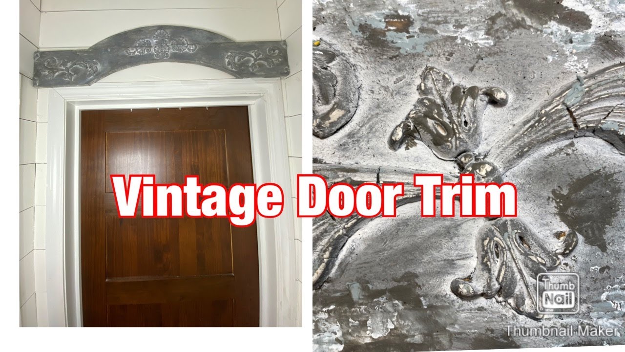 How to Make Vintage Door Moulds by Shyla Kourt of Decorizing Your Life