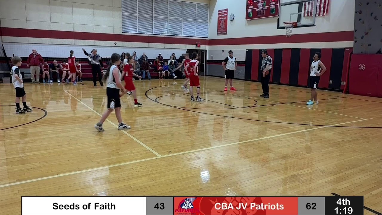 Seeds of Faith vs CBA Patriots JV