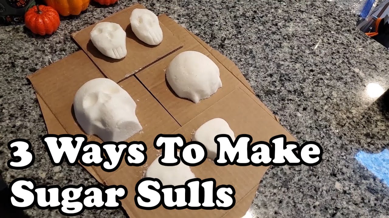 💀 Making 3 Kinds Of Sugar Skulls At Home For Day Of The Dead