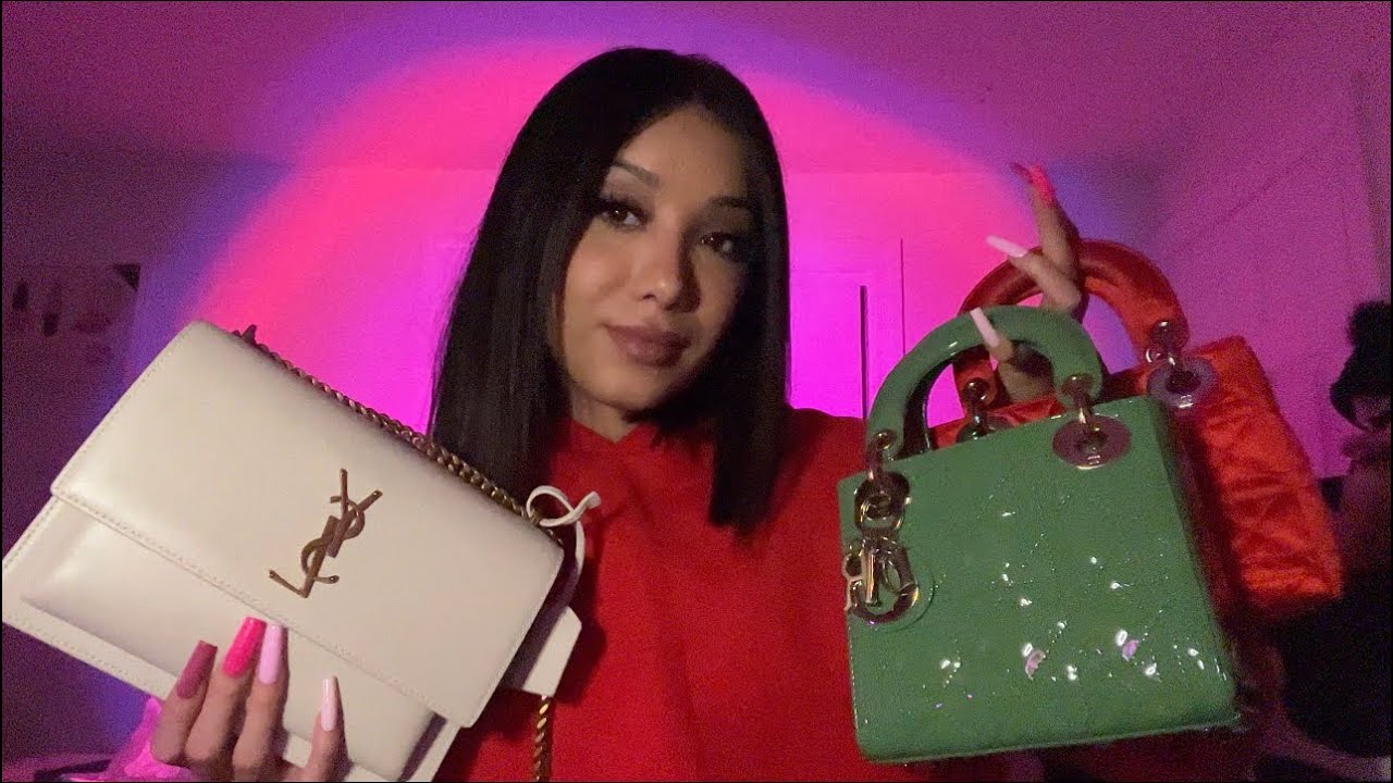 ASMR| DESIGNER BAGS I REGRET BUYING 💔😥 (Purse/bag collection tapping for sleep)