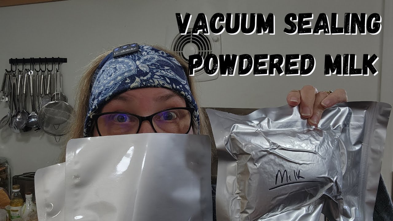 Vacuum Sealing Mylar Bags