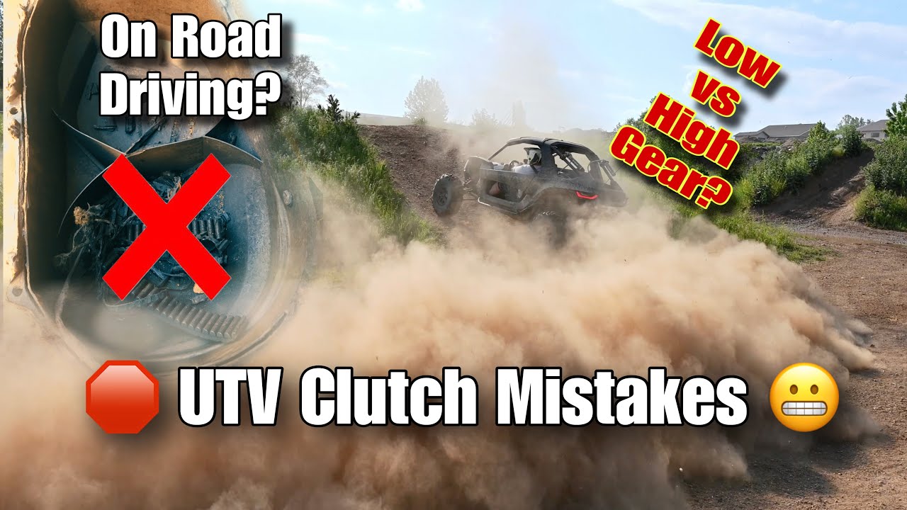CVT Explained for UTV/ATV: Low vs High Gear vs Road Driving | Avoid Blown Belts! CFMOTO, Can-Am, ETC
