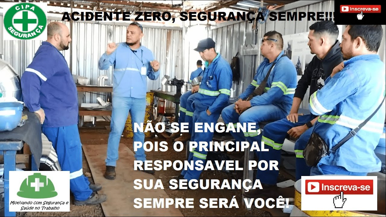 DDS/Palestra motivacional; Não engane a si mesmo, viva e pratique a segurança sempre (Rômulo Veras)