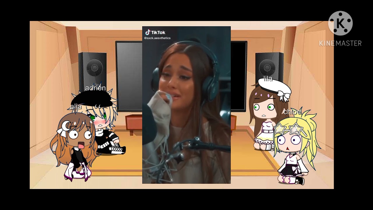 mlb react to marinette as ariana grande ✨  -(1/?)(read description)