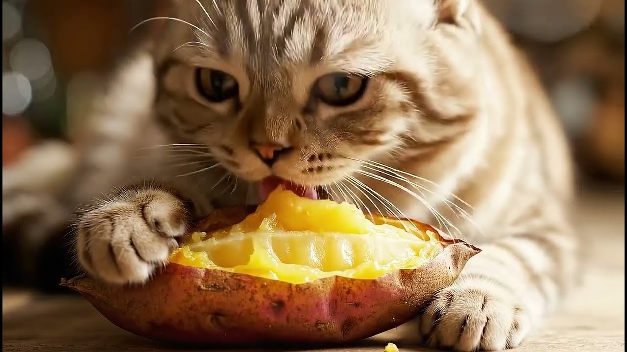 밤톨이와 친구들의 군고구마 먹기