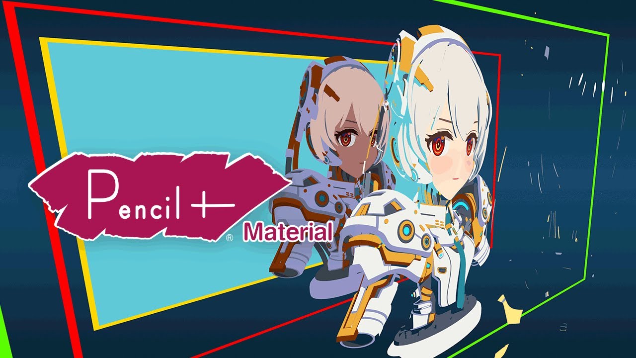 PSOFT Pencil+ 4 Material for Blender | Features Introduction