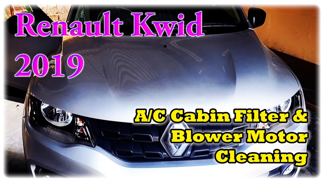 Renault Kwid AC 2018 ★★★ A/C BAD SMELL ★★★ | A/C Blower Motor & Filter | Rat & Mice infestation