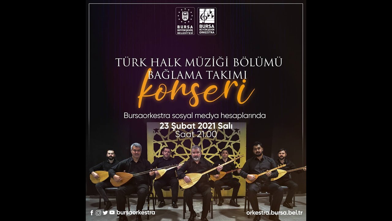 Türk Halk Müziği Bölümü - Bağlama Takımı Konseri