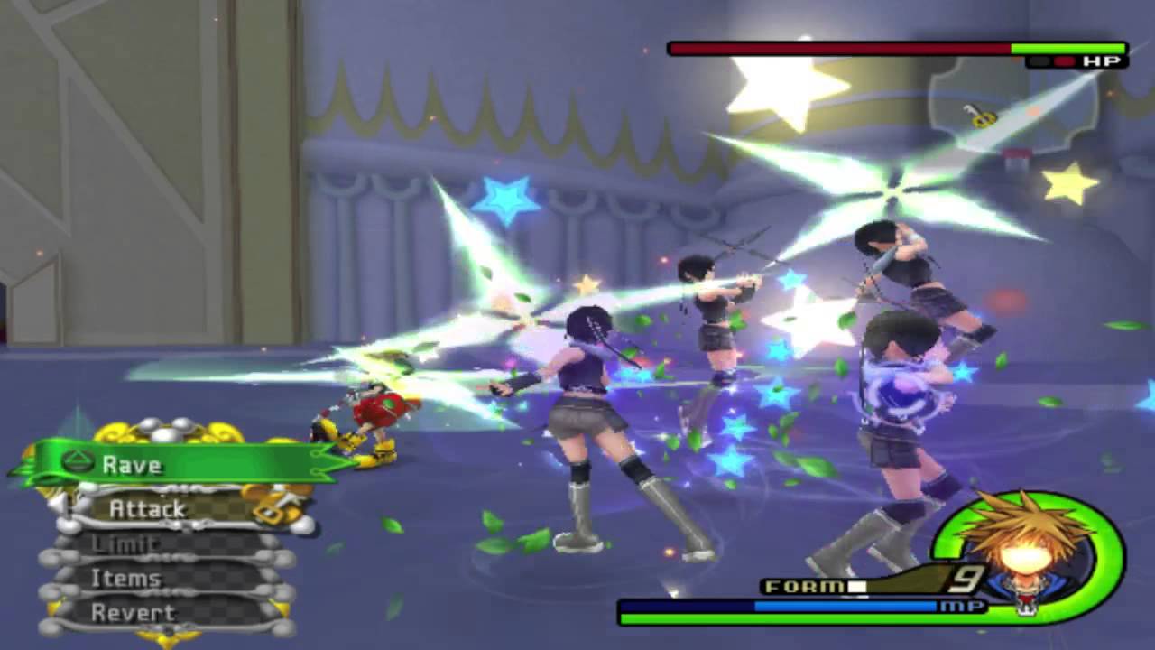 KH2FM Hacked Fight: Sora Vs. The Yuffie Tribe