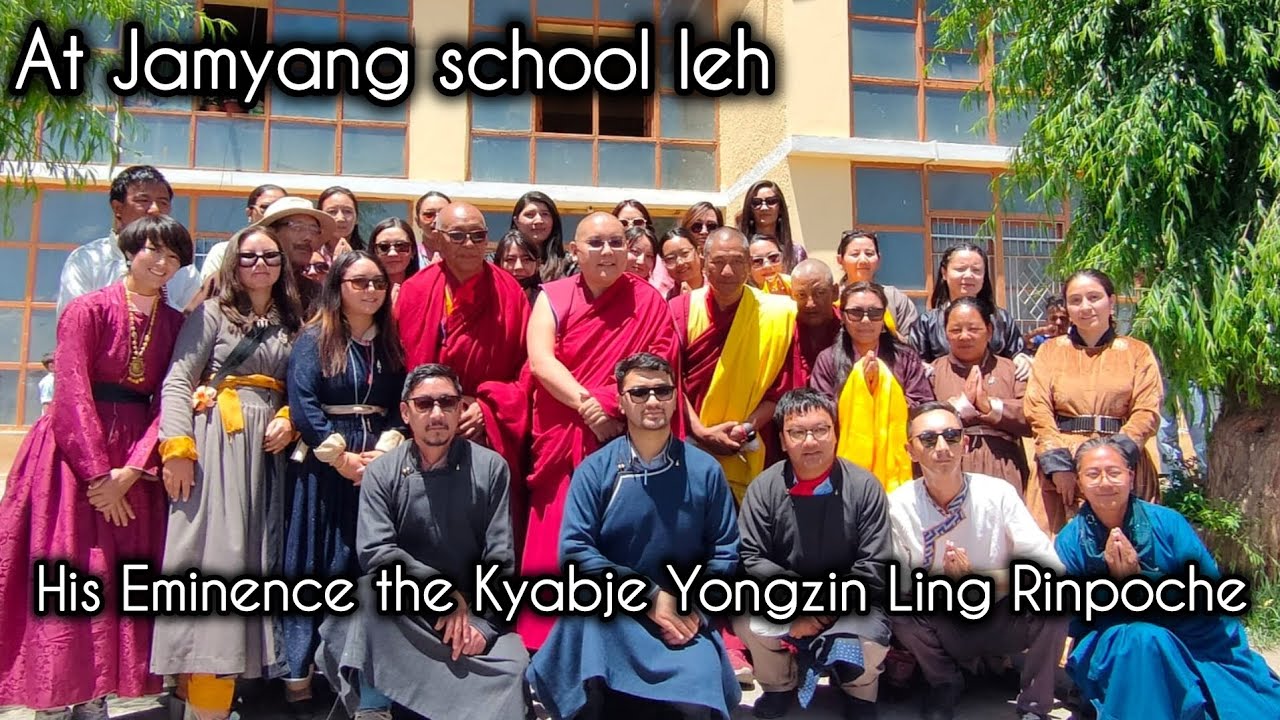 Kyabje yongzin ling rinpoche at Jamyang school leh  #ladakh #sondy