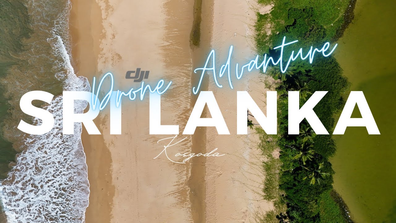 Drone View Of Sri Lanka's Kosgoda Beach: A Tranquil Coastal Paradise