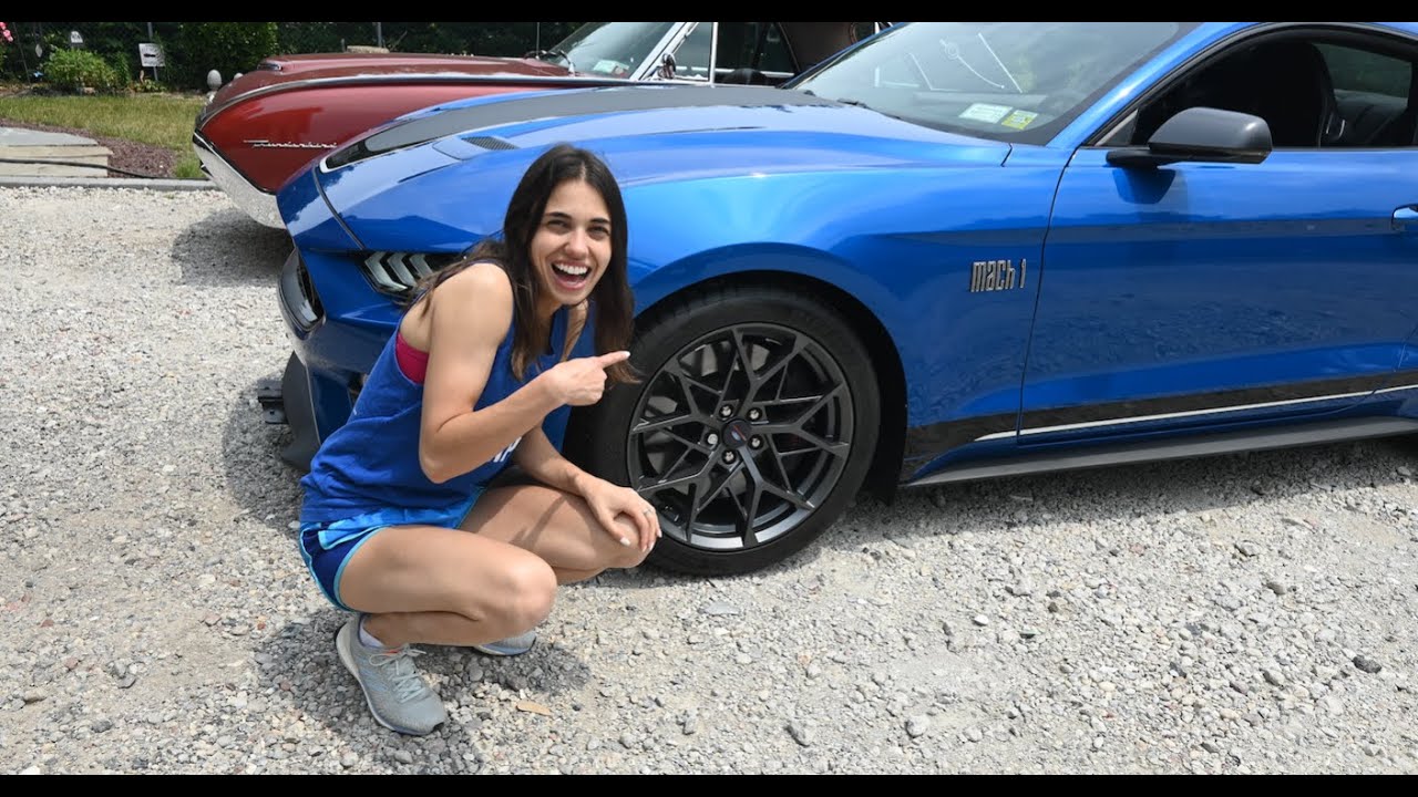 Putting new wheels 2021 Mustang Mach 1!