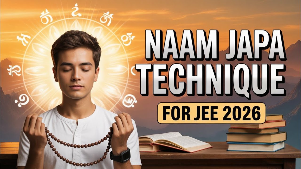 JEE 2026 Exam: Naam Japa Technique for Students | The most effective study technique to crack JEE