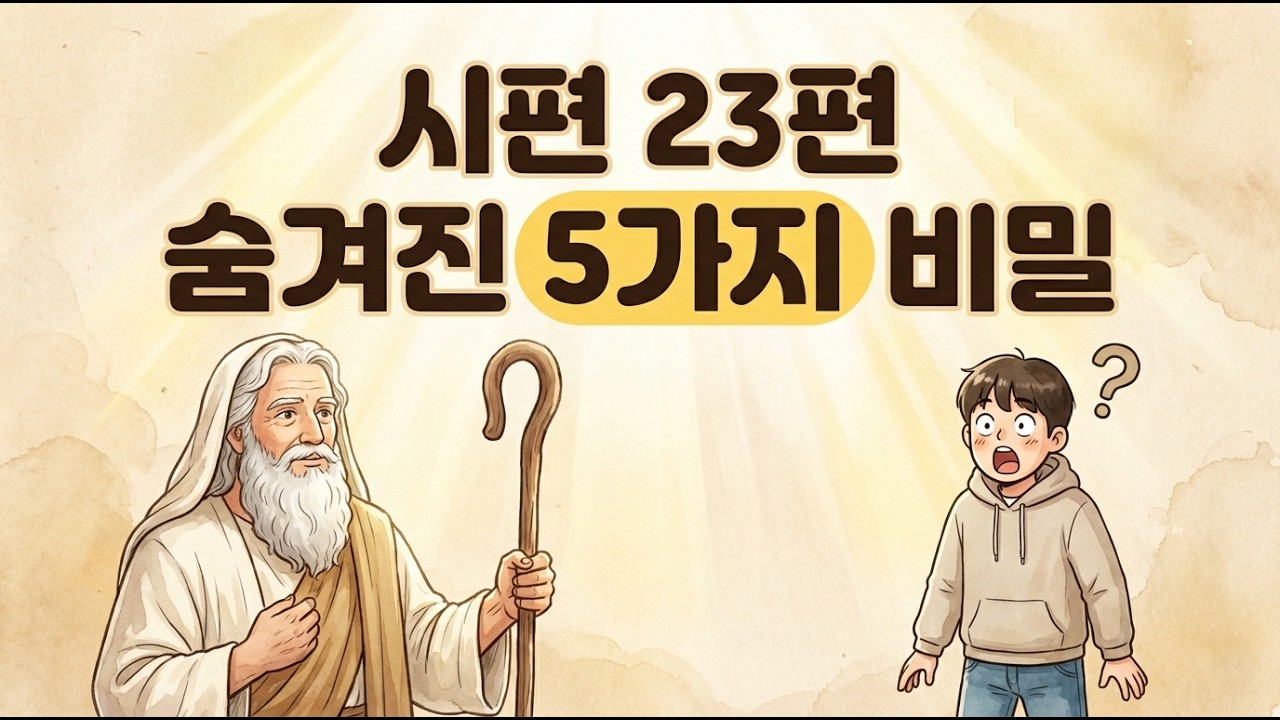 시편 23편의 숨겨진 비밀 - 영원히 당신의 삶을 바꿉니다