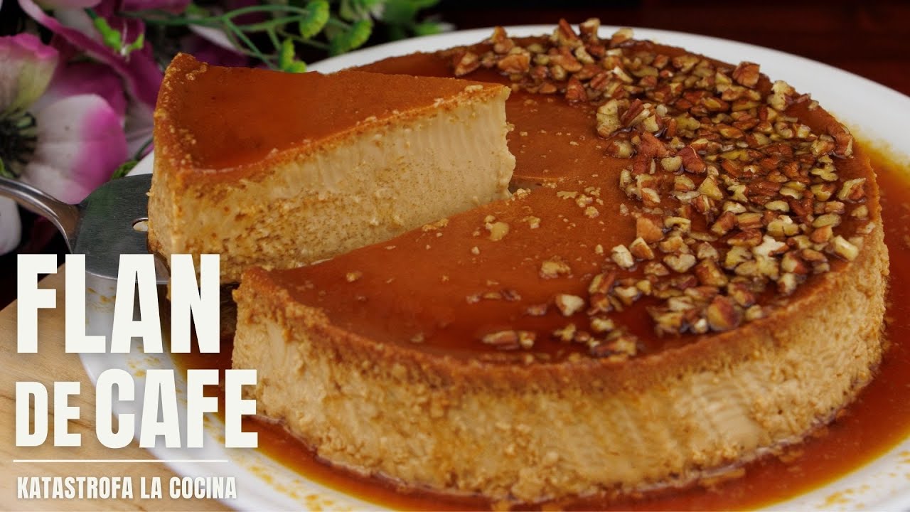 Flan de cafe sin horno, el flan de cafe mas fácil y rico que vas a preparar en casa