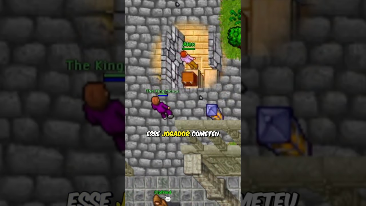 O maior ROUBO da historia TIBIA, a espada unica de todo o jogo 🗡️