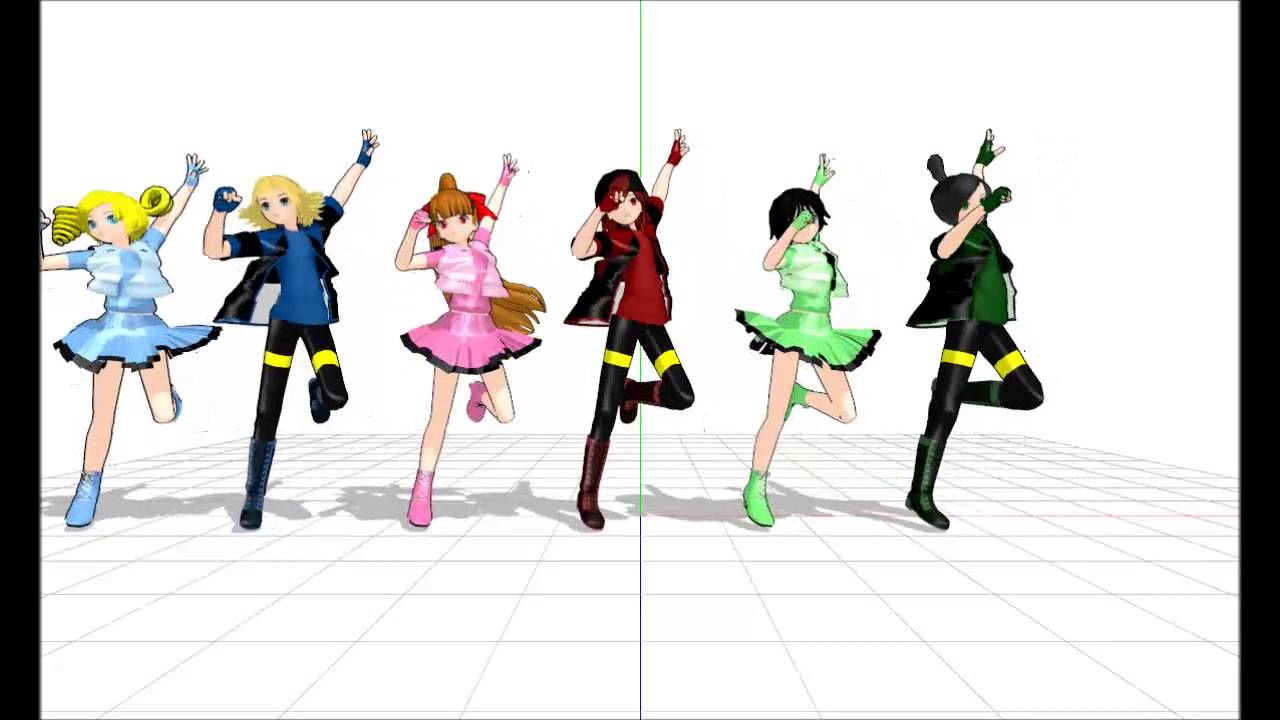 【MMD】Love & Joy 【PPGZ & RRBZ】