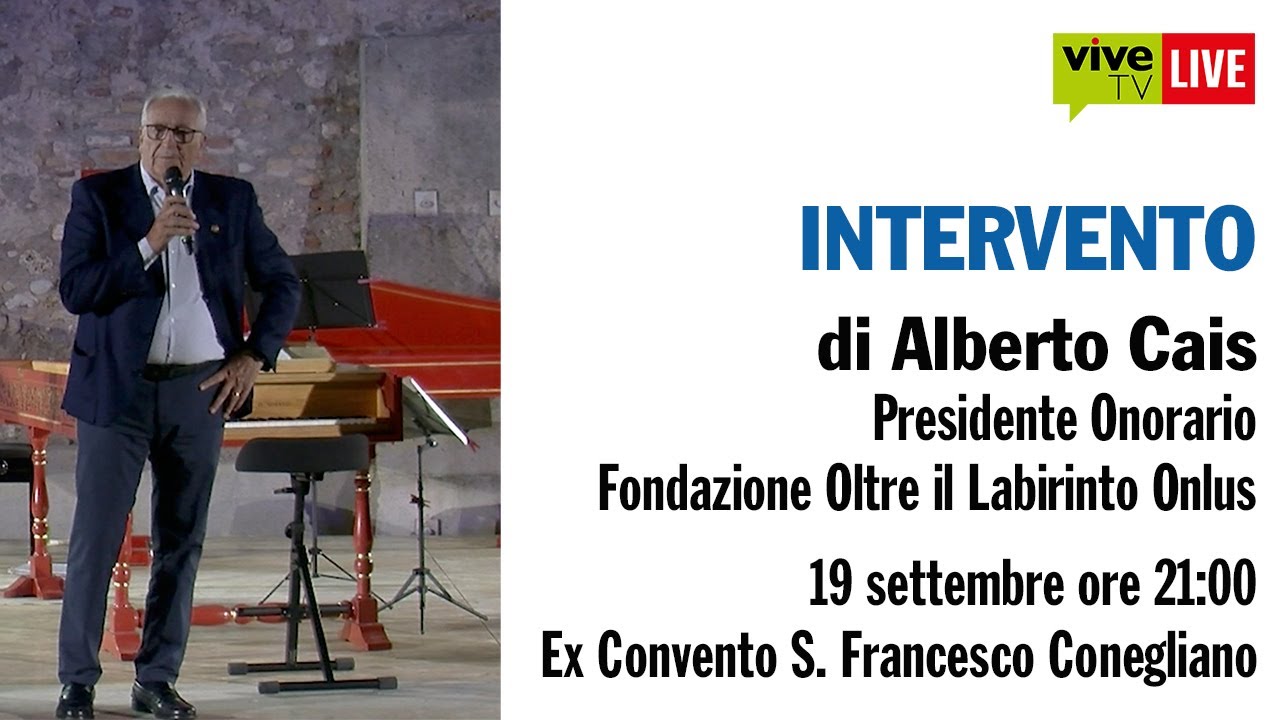CONEGLIANO, INTERVENTO DI ALBERTO CAIS