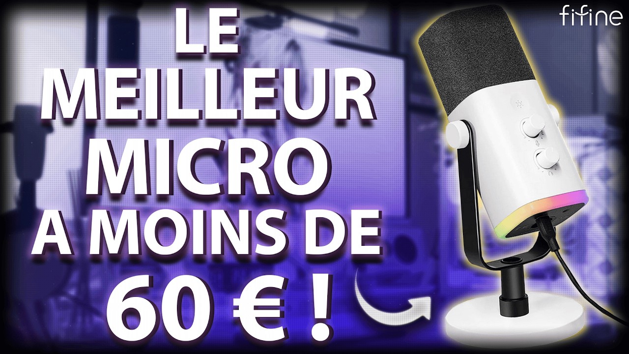 Qu'est-ce qui rend le microphone AM8 de Fifine si SPÉCIAL ?