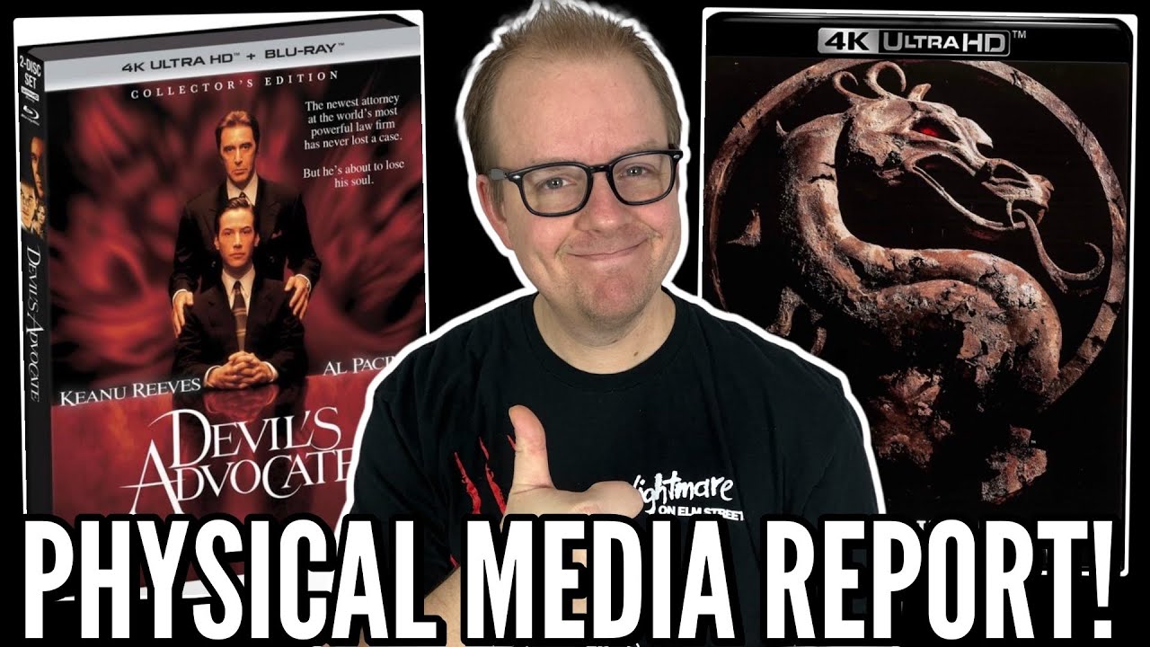 Mortal KOMBAT и The Devil's ADVOCATE в 4K! | Отчет о физических носителях № 296