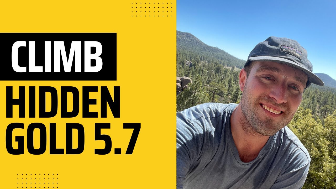 Climbing GoPro - Holcomb Valley Pinnacles in Big Bear - Hidden Gold 5.7