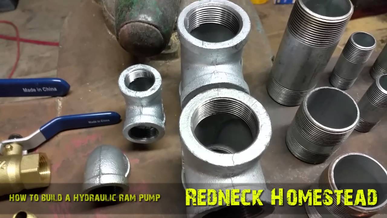 Pumping Water Off Grid -  Building A Hydraulic Ram Pump & How it Works