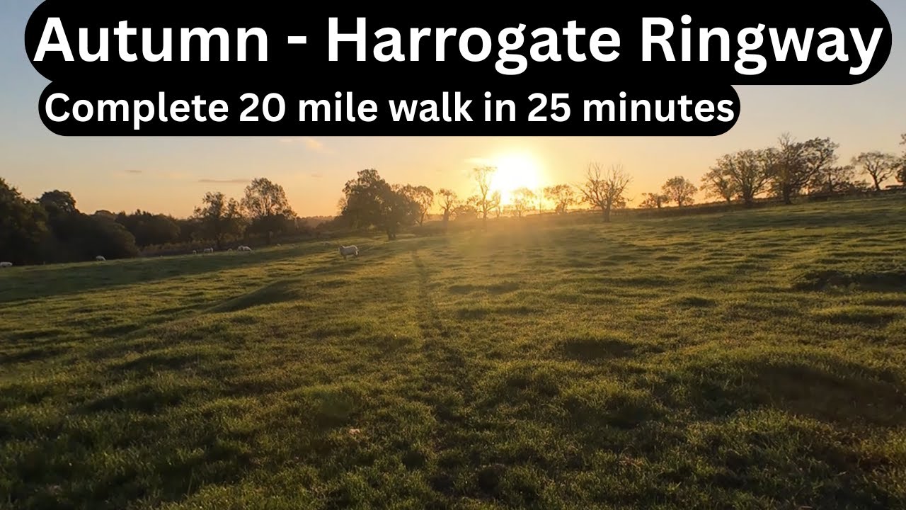 Autumn walk - Harrogate Ringway - 20 miles in 25 minutes