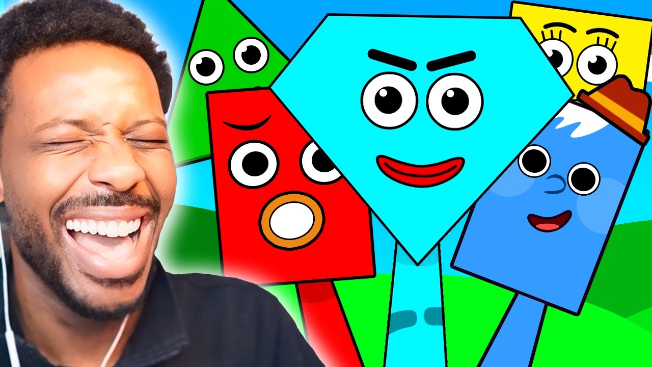 Персонажи SPRUNKI OC Save The Shapes — это нечто невероятное!! (Они такие страшные!)