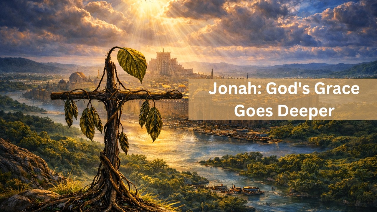 Jonah: We Can Try to Resist Our Gracious God But We Can't Outrun Him (1:1-16) | Sermon Only