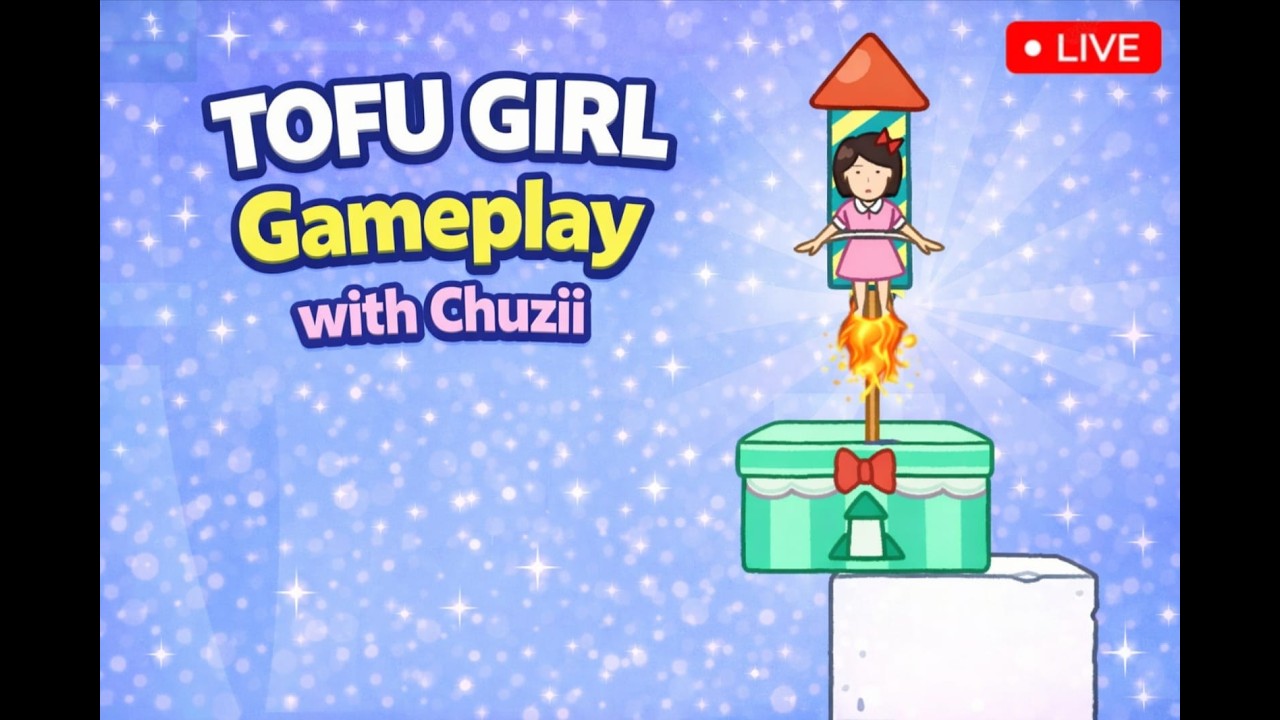Tofu girl gameplay with chuzii #tofu #games #livestreaming #shorts #ytviral #shortsfeed