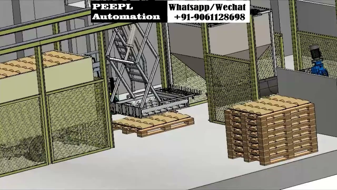 Bulk Bag Emptying system - Automated truck unloading  | PEEPL Automation
