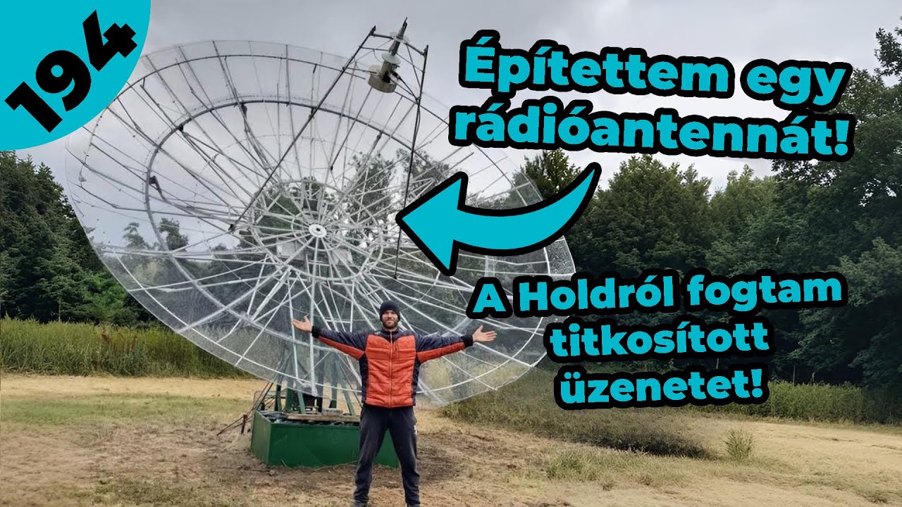 🎬 Exkluzív interjú: Forintos Gergely amatőr rádiócsillagász  |  #194  |  ŰRKUTATÁS MAGYARUL