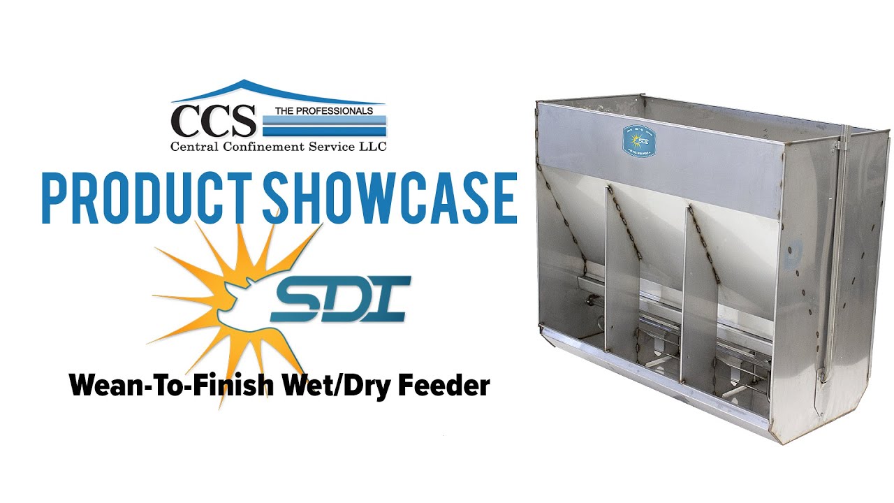 SDI Wean-to-Finish Feeders - CCS Product Showcase