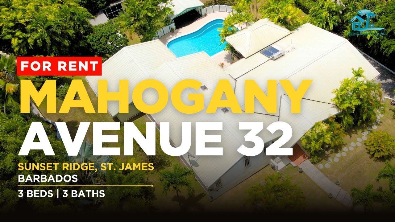 For Rent: Mahogany Avenue 32, Sunset Ridge, St. James | Seaside Realty Inc.