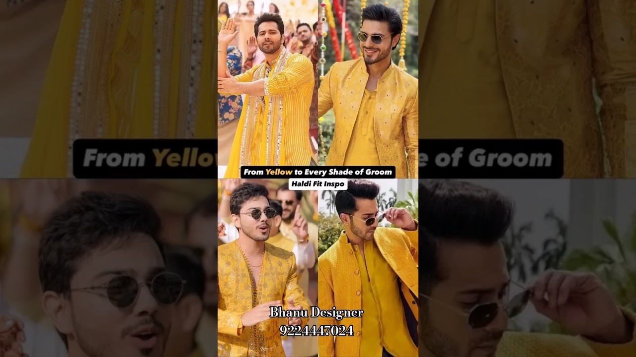 Wedding Outfits Inspo | Haldi Outfit Inspo for Men | Groom Outfit Ideas | Kurta for men #wedding