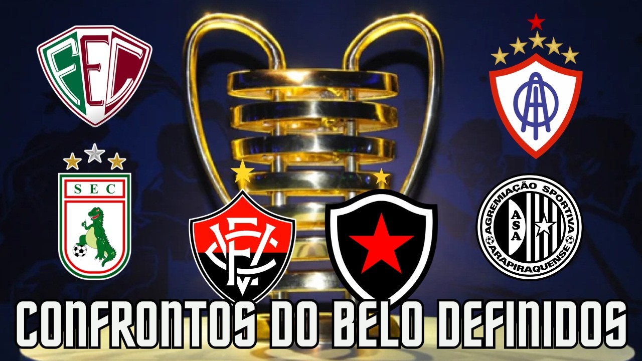 BOTAFOGO-PB CAI NO GRUPO B DA COPA DO NORDESTE E CONHECE OS SEUS ADVERSÁRIOS DO GRUPO A!