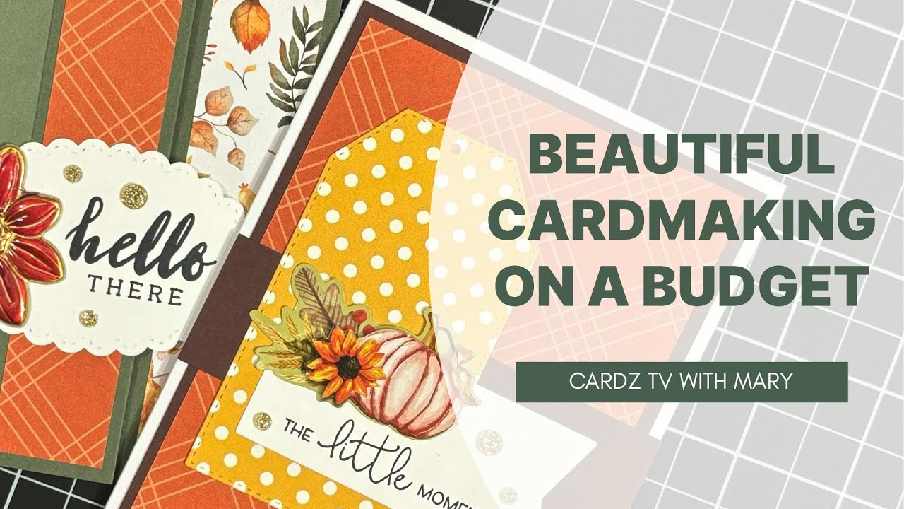 YOU NEED TO MAKE THESE BEAUTIFUL FALL CARDS | USE WHAT YOU HAVE
