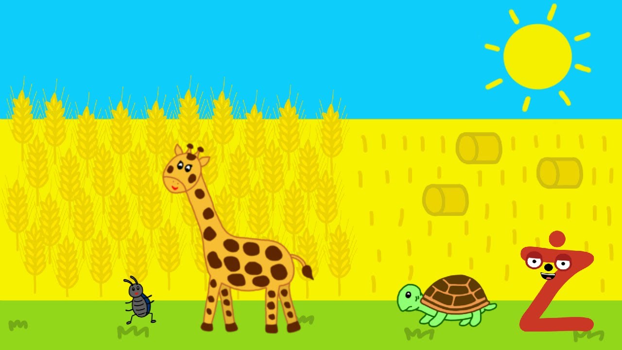 Bajka dla dzieci - literka Ż