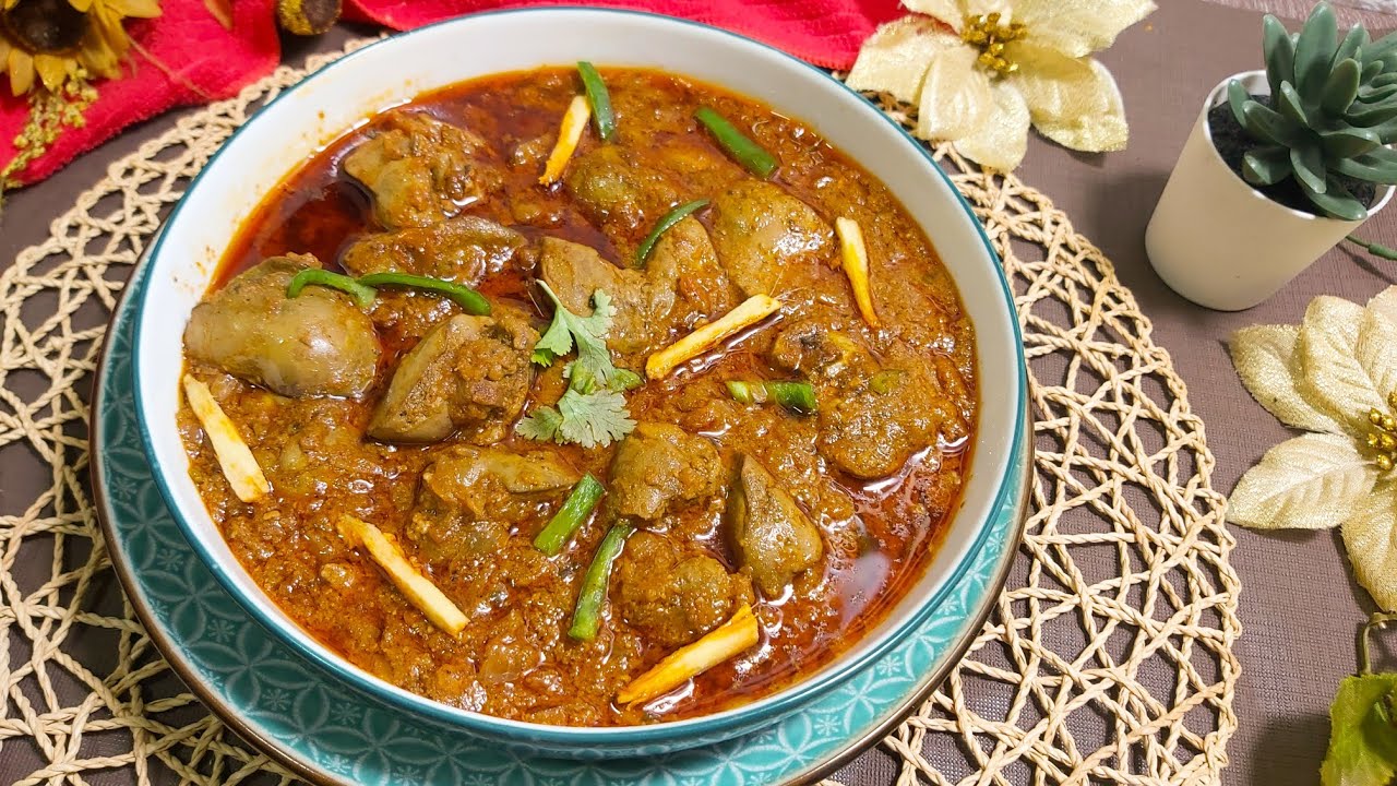 Chicken kaleji masala recipe