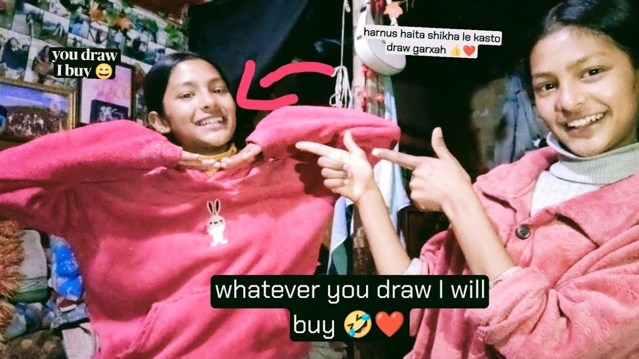 Whatever you draw I will buy 🫶